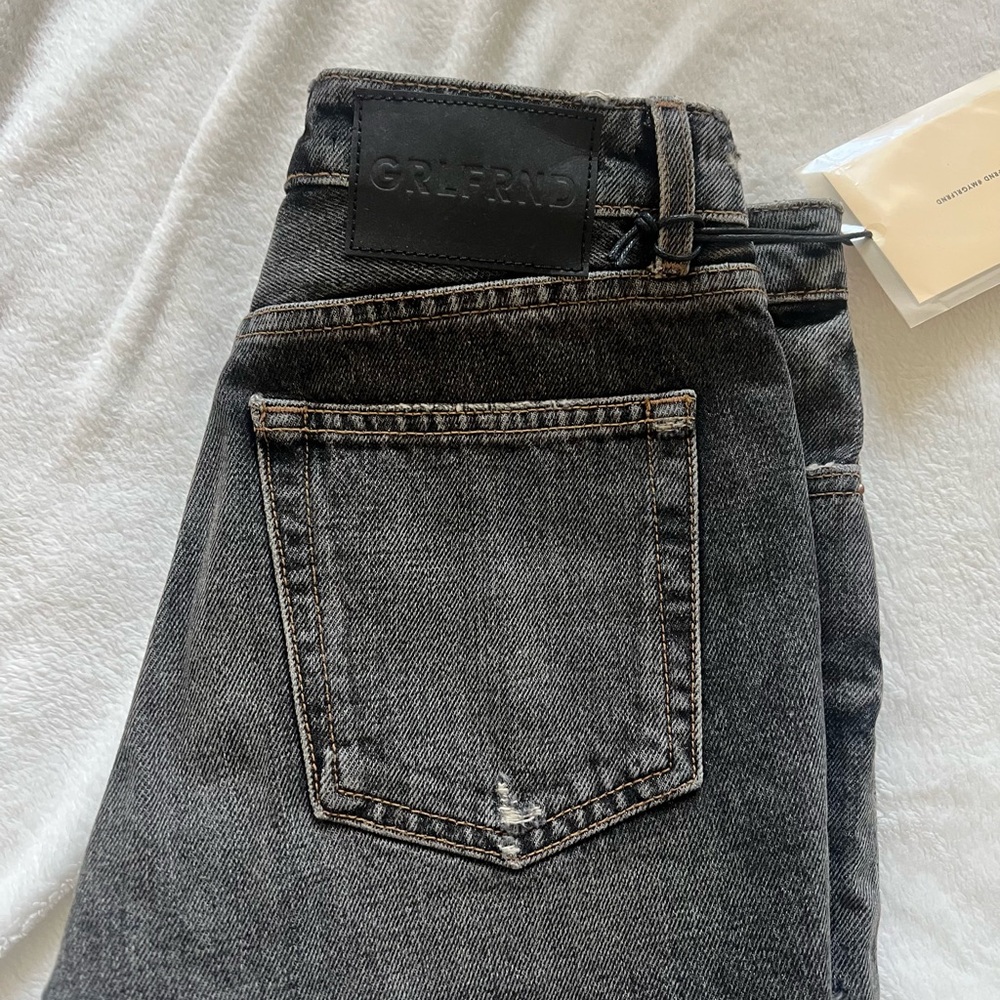 GRLFRND Helena High Rise a cut Off Shorts - 24 - Picture 2 of 6